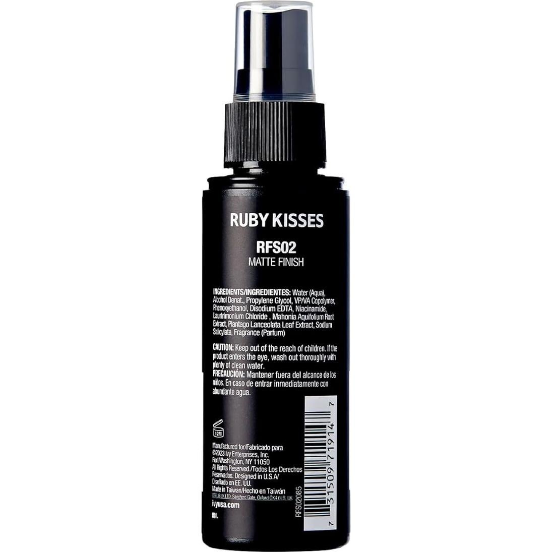 Spray Fijador Ruby Kisses 24Hr Acabado Mate 49.9 ml