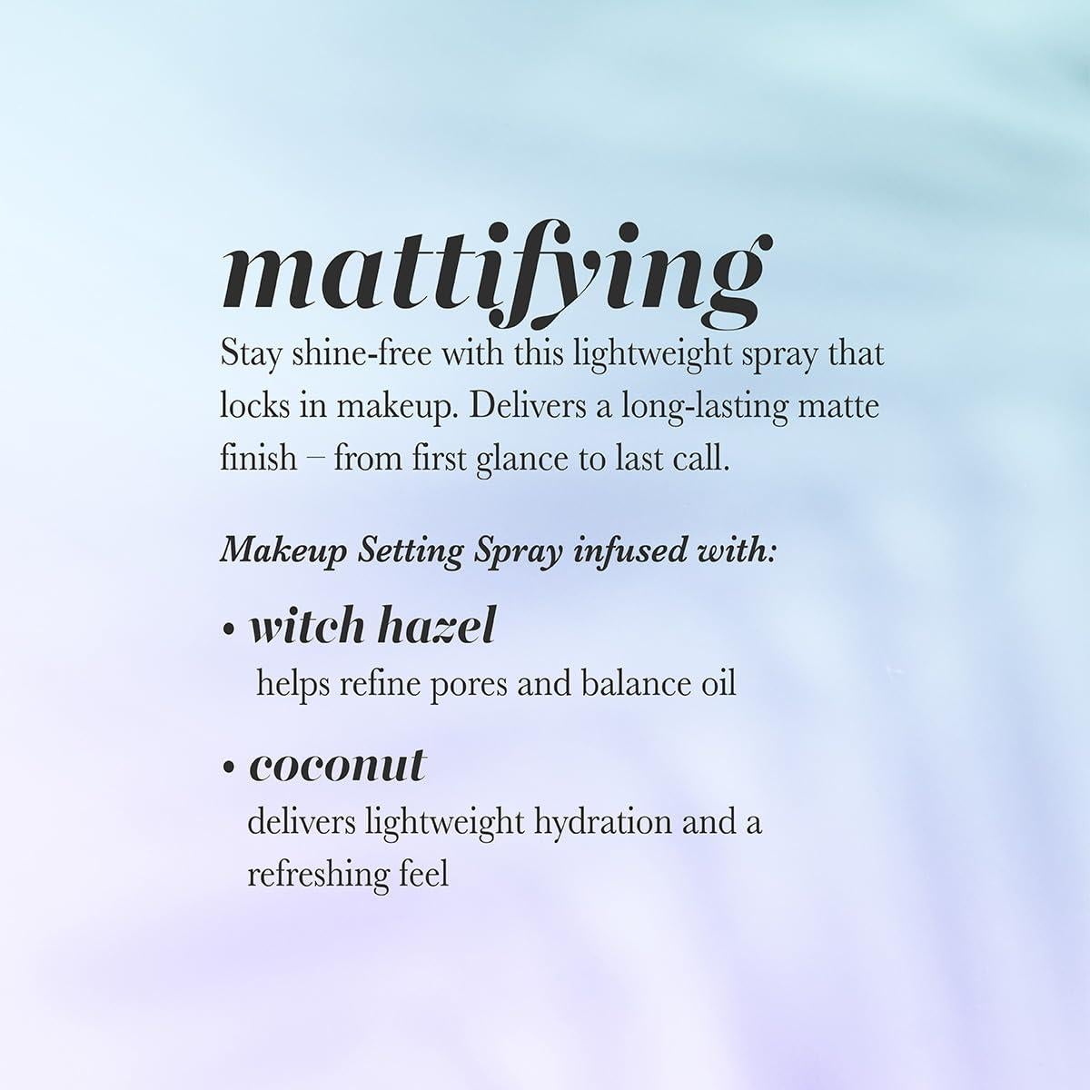 Spray Fijador de Maquillaje Matificante Pearlessence 177 ml