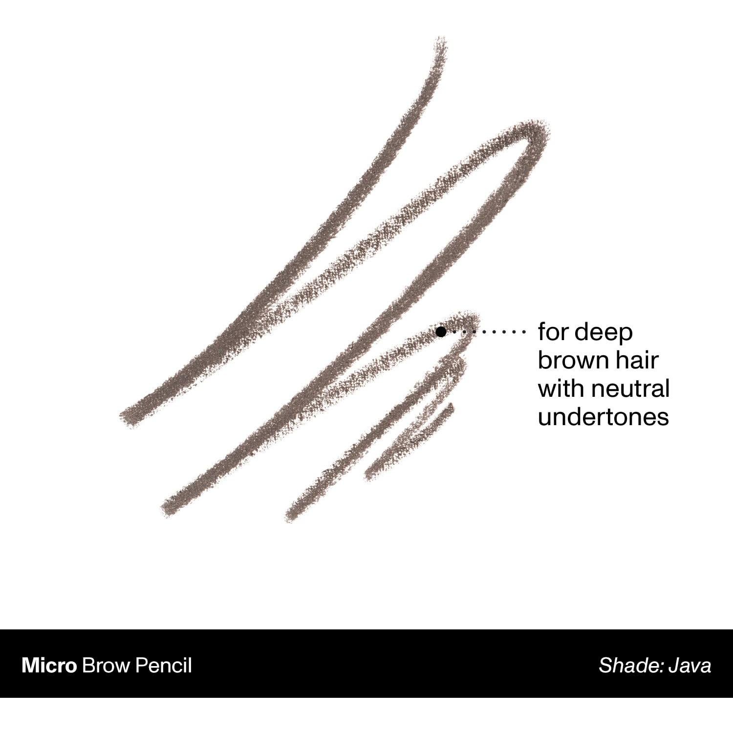 Lápiz de Cejas Doble Morphe Micro Java - Punta Retráctil 9.1g