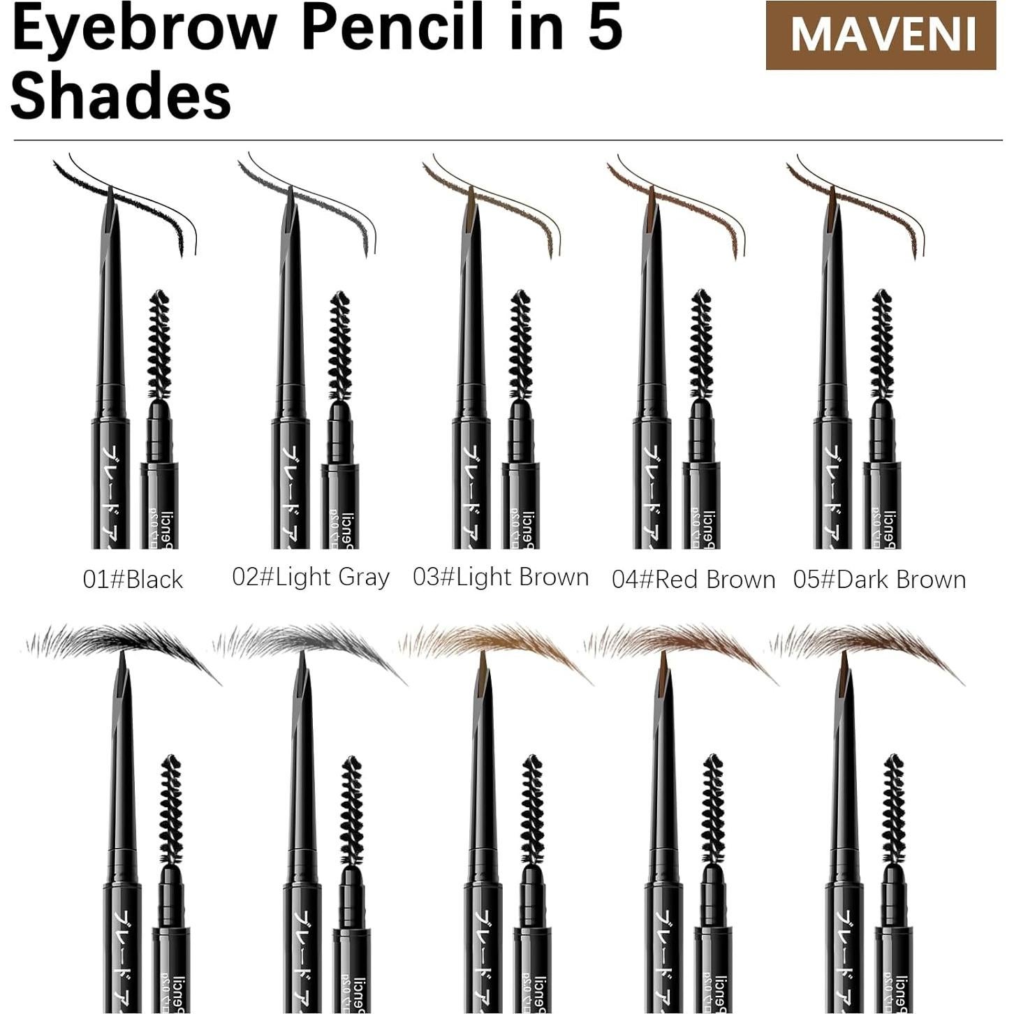 Lápiz de Cejas Browcharm MAVENI 0.1mm Marrón Claro