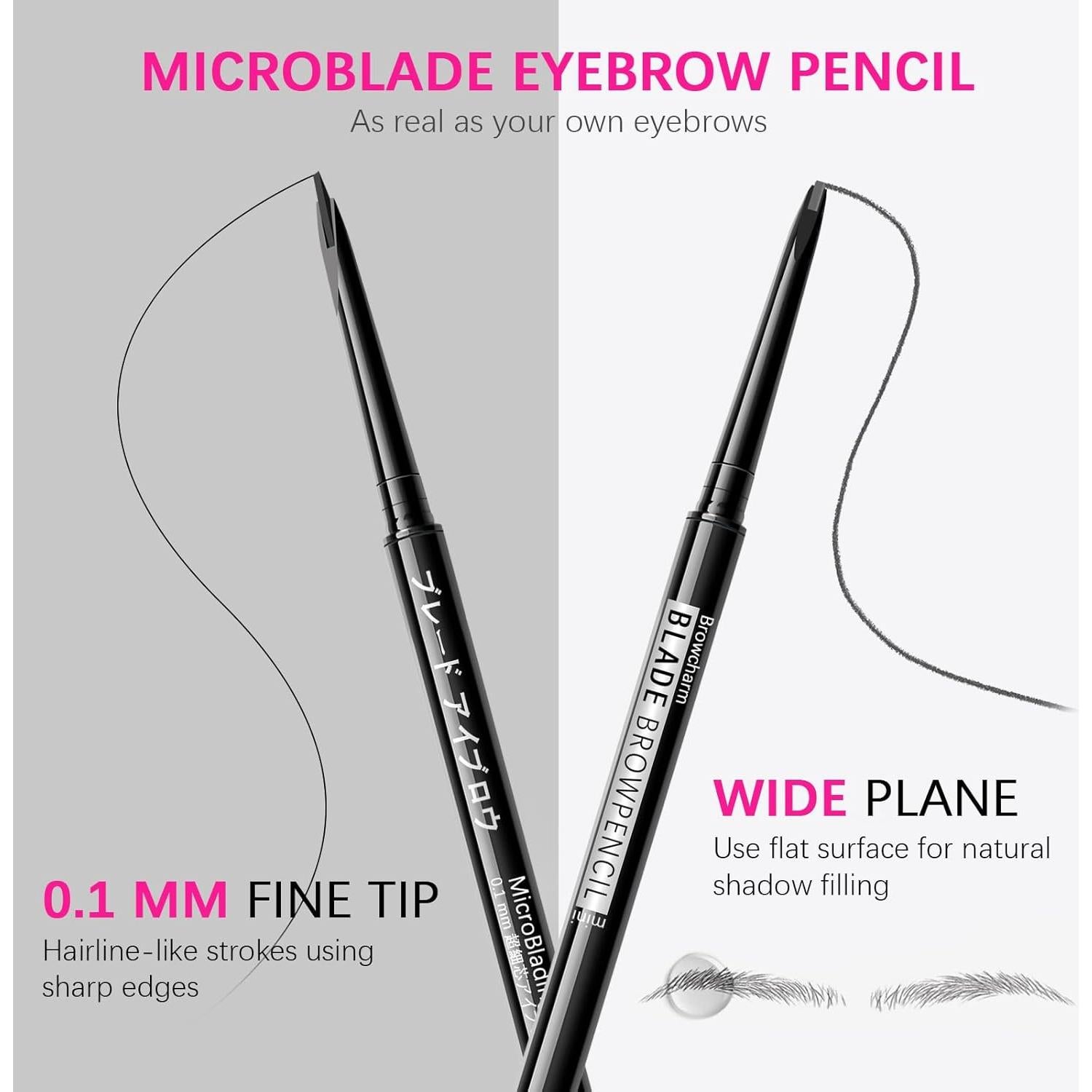 Lápiz de Cejas Browcharm MAVENI 0.1mm Marrón Claro