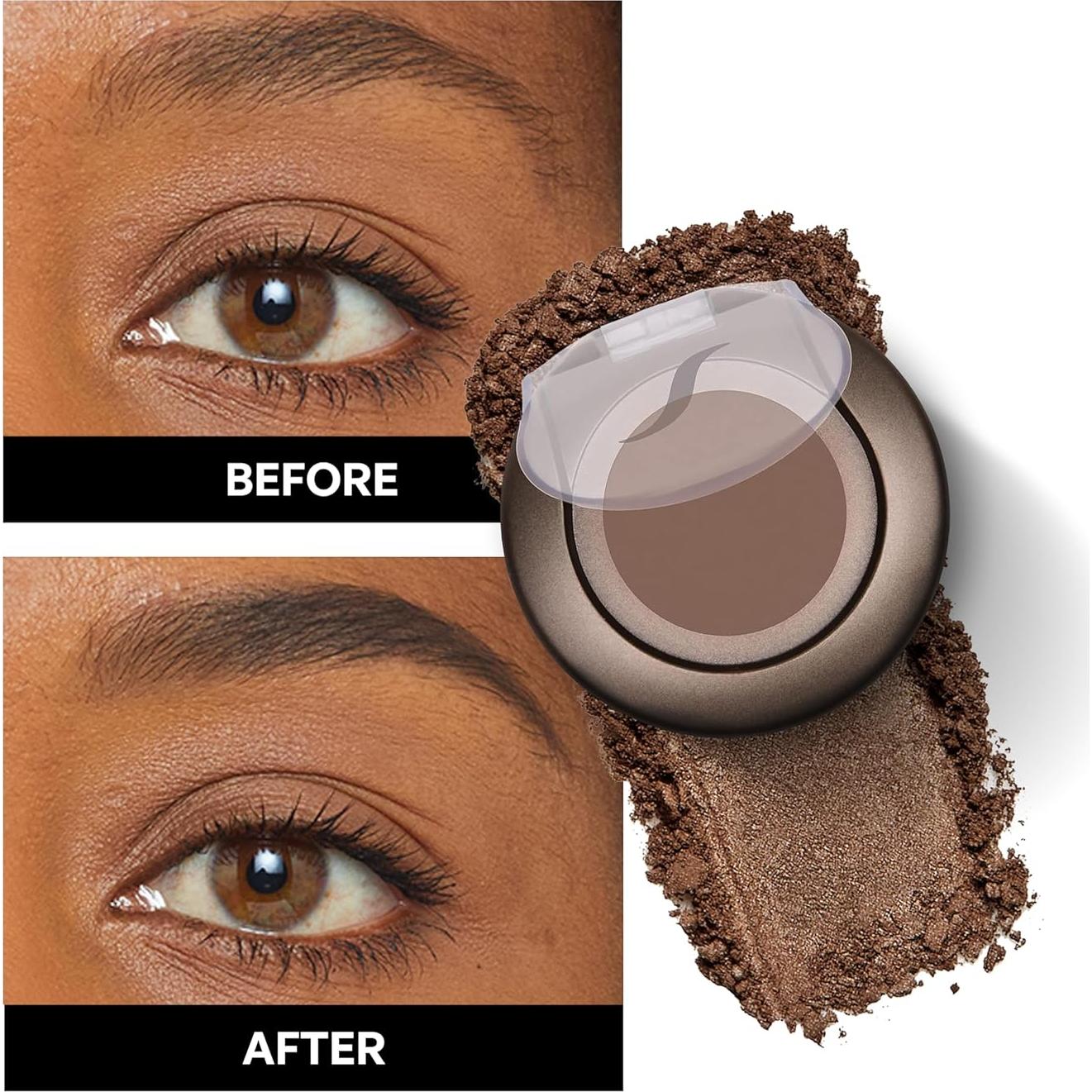 Polvo para Cejas SORMÉ Humo Suave - Kit con Brocha y Plantillas