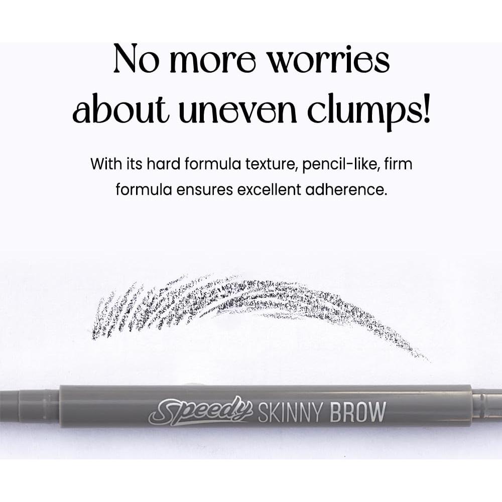 Lápiz de Cejas Delgadas PERIPERA 1.5mm Marrón Topo