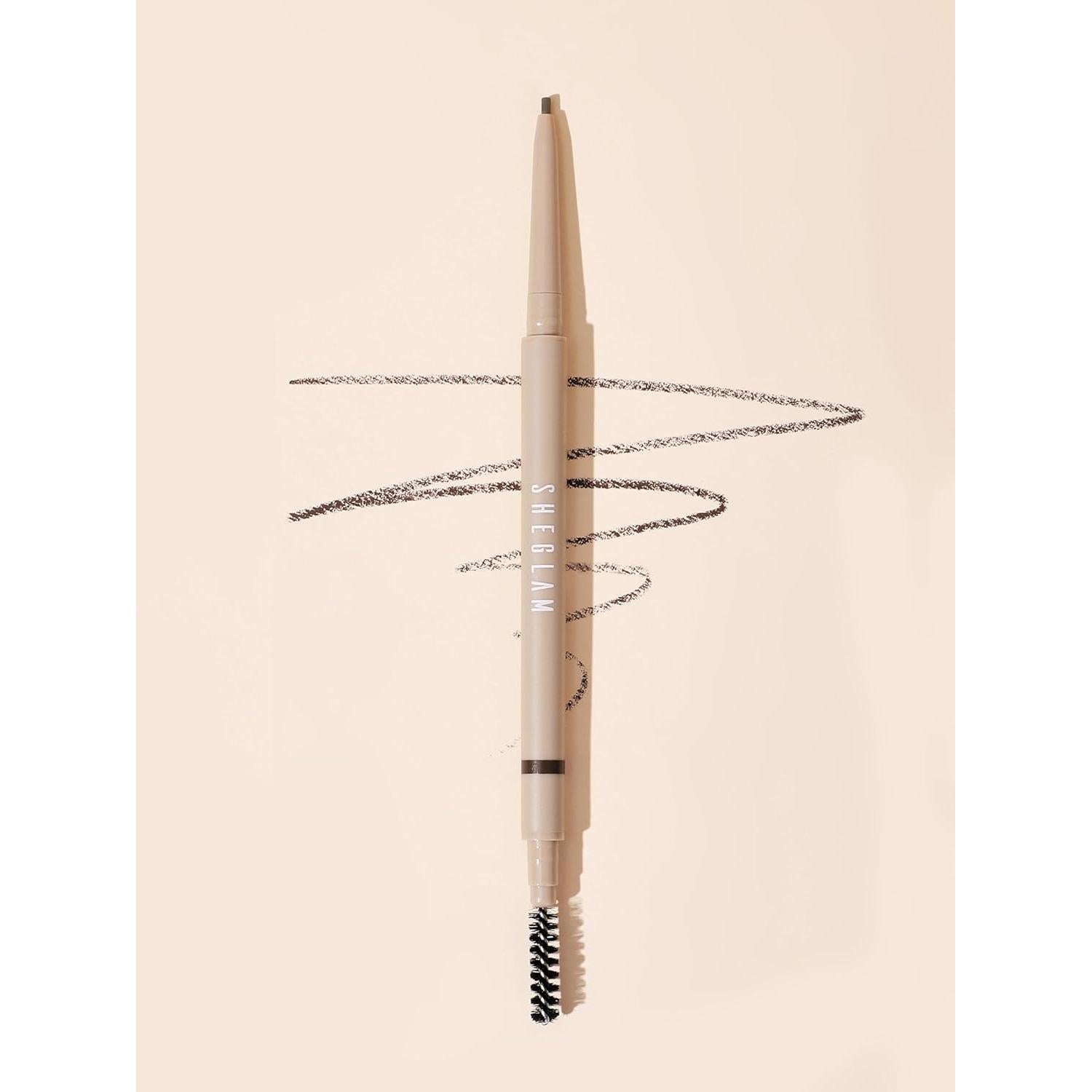 Lápiz de Cejas SHEGLAM Insta-Fill Marrón Oscuro 1.5mm