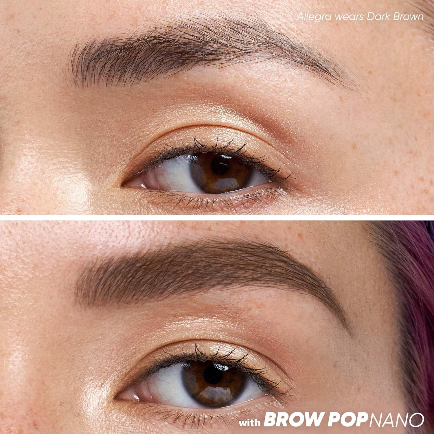 Kosas Brow Pop Nano - Lápiz de Cejas 1mm Marrón Oscuro