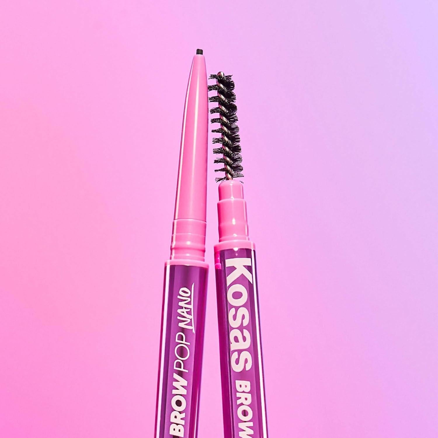 Kosas Brow Pop Nano - Lápiz de Cejas 1mm Marrón Oscuro