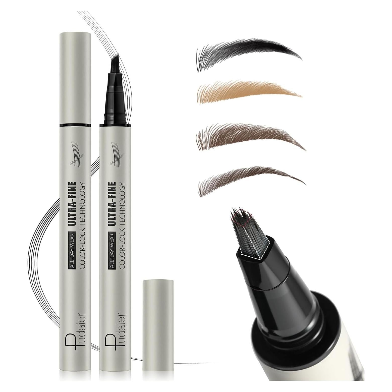 Lápiz de Cejas Microblading Pudaier 03-Rubio Claro Impermeable