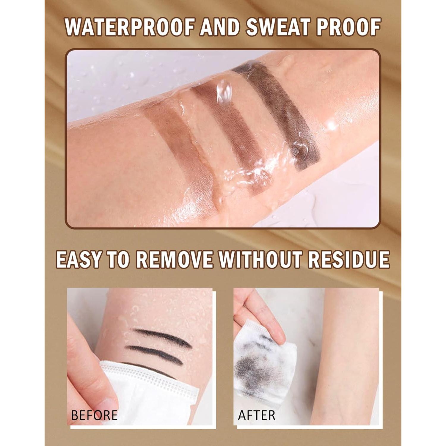 Kit de Polvo para Cejas LYSdefeu - 3 Colores Impermeables