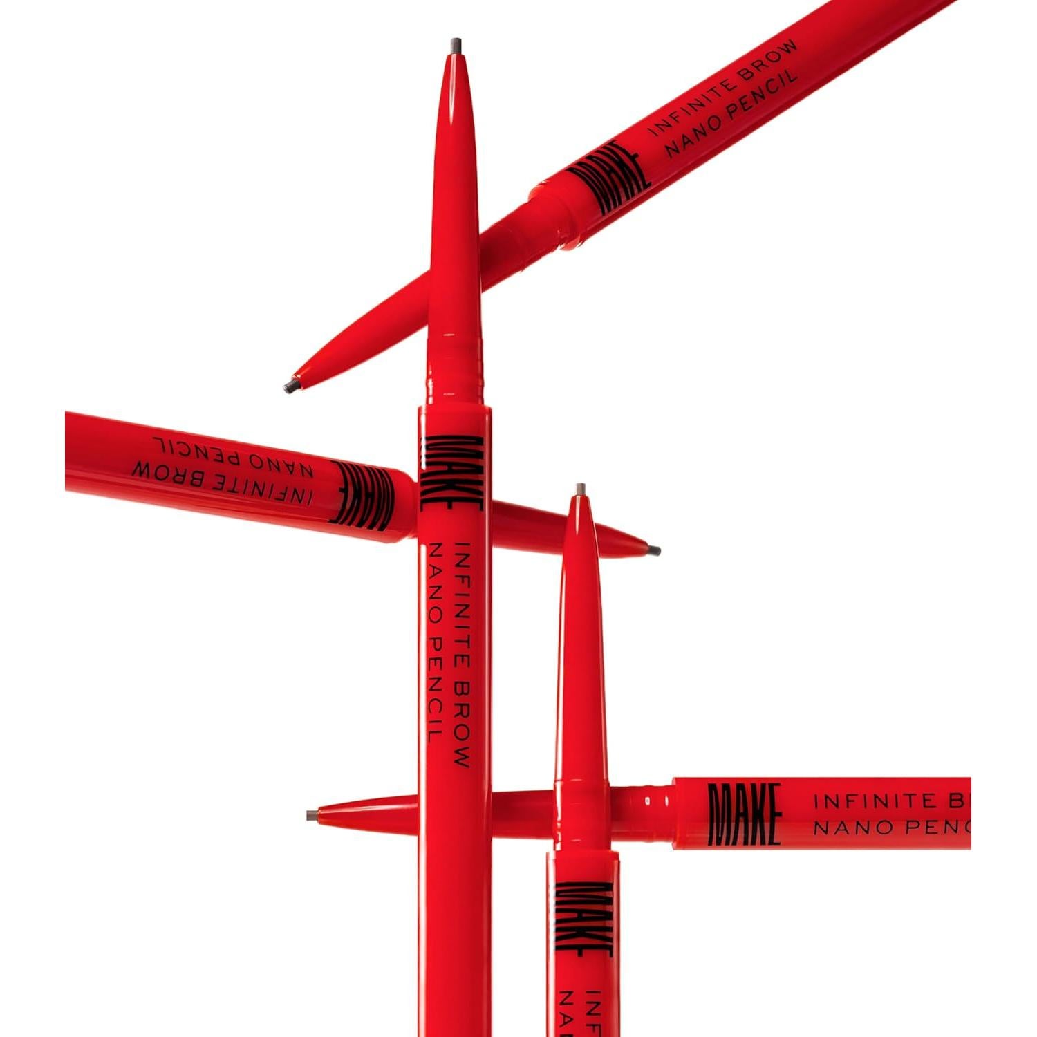 Lápiz de Cejas Nano MAKE Beauty - Marrón Frío, Precisión y Larga Duración