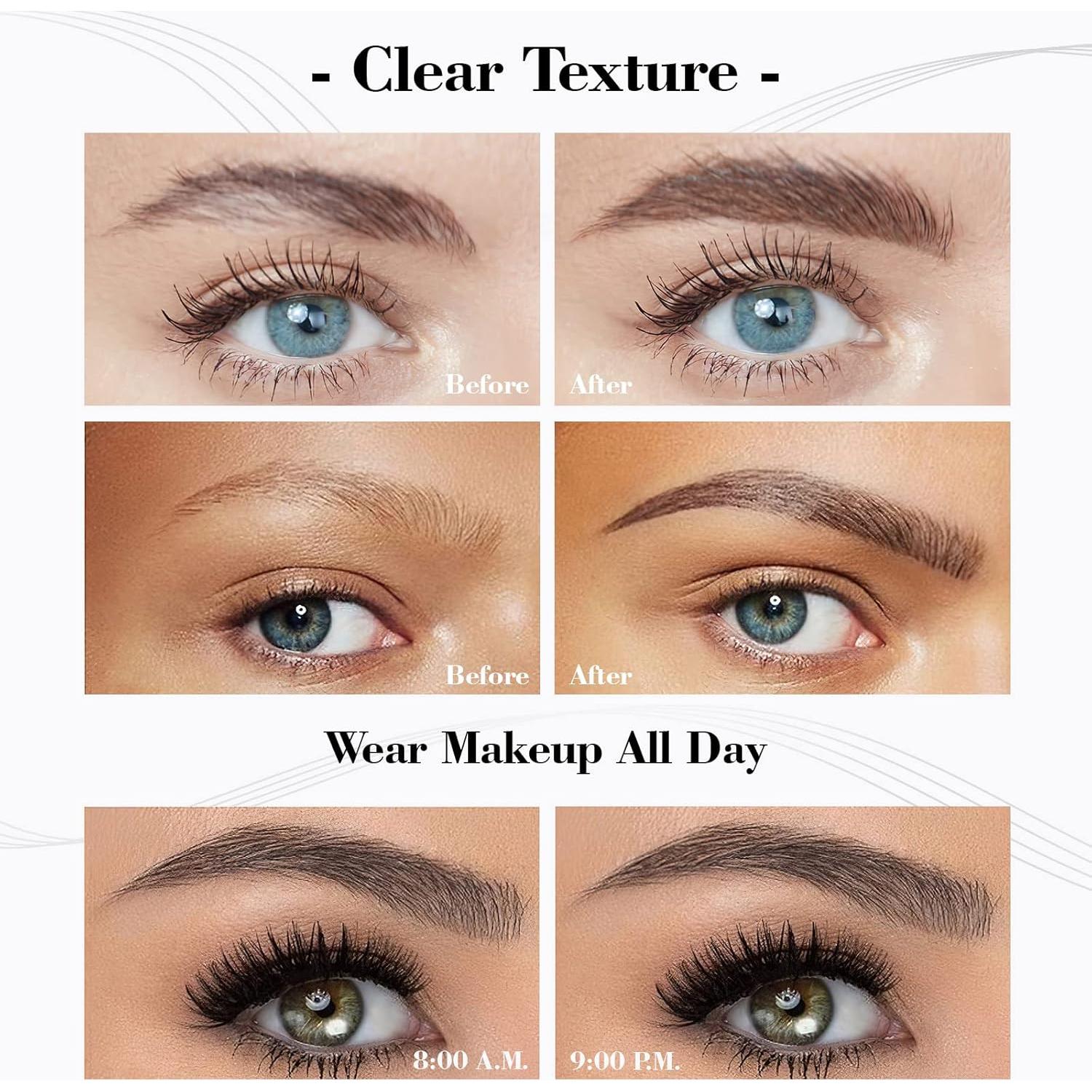 Lápiz de Cejas OETUIOW Microblading Marrón Claro Impermeable