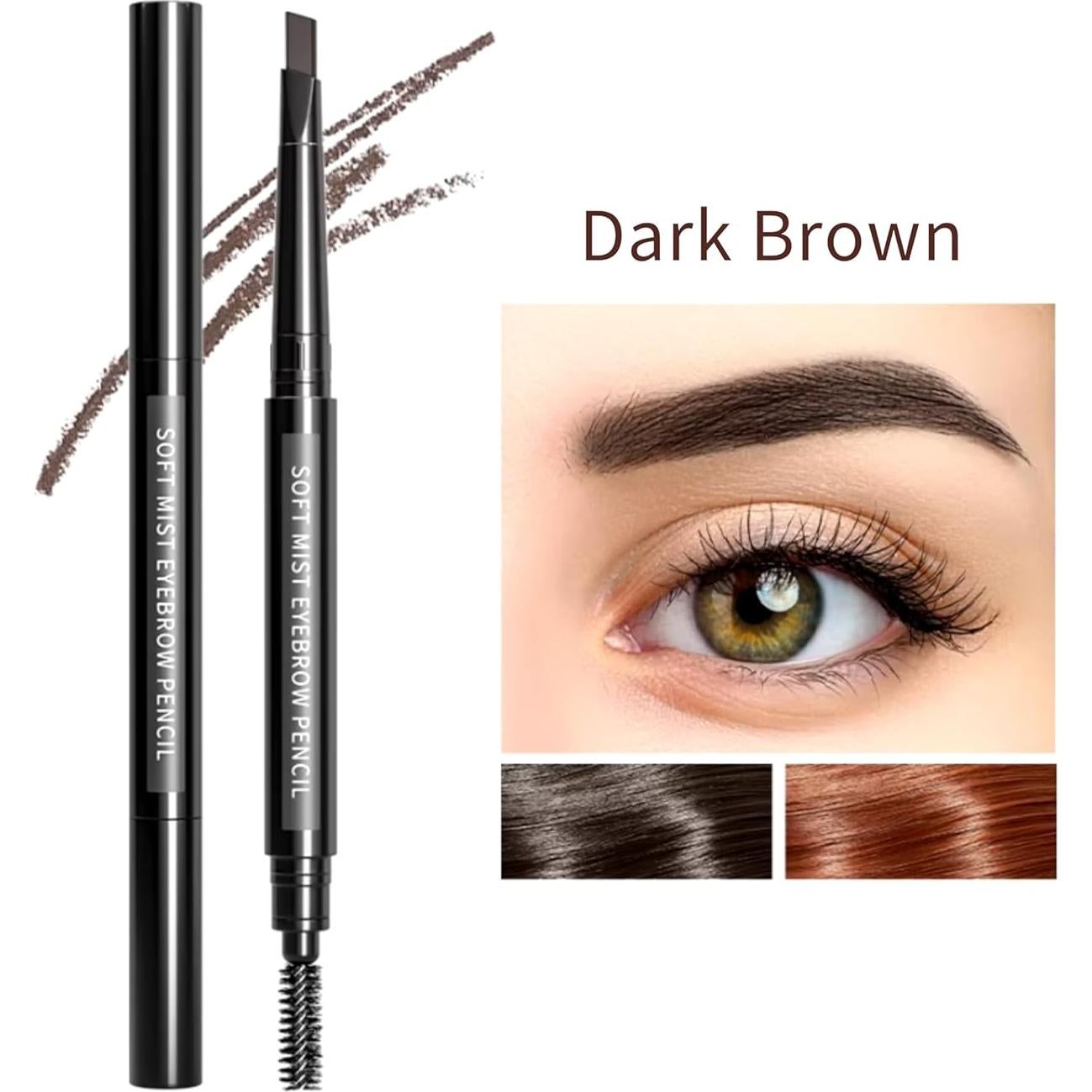 Lápiz de Cejas The Original Brow Wand Marrón Oscuro 14cm