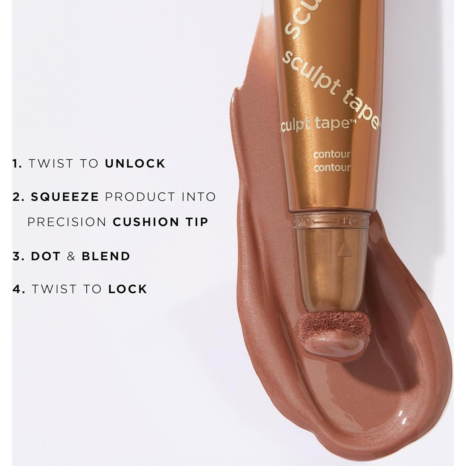 Contorno Tarte Sculpt Tape - Bronce Suave 14x2.9cm