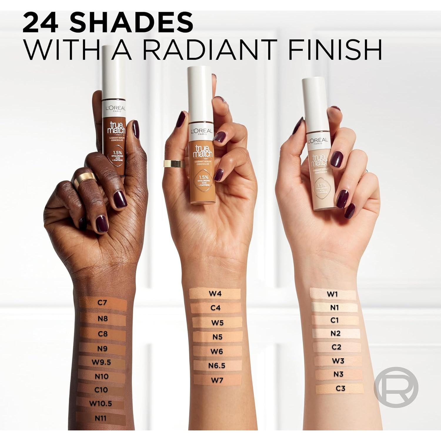 Corrector de Suero Radiante L'Oreal Paris N5 9.4 g Ácido Hialurónico