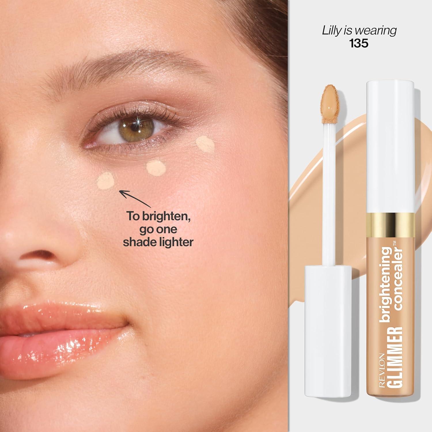 Corrector Iluminador Revlon Glimmer 135, 8.8 ml, Piel Clara