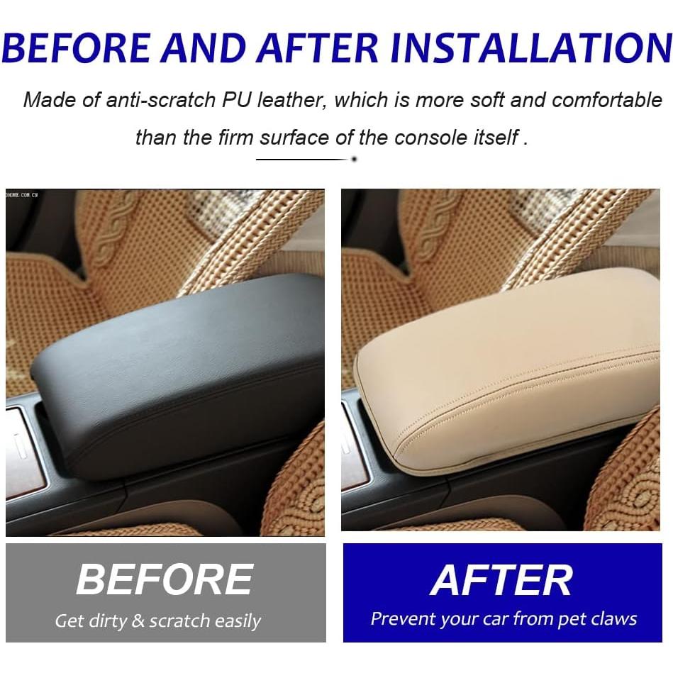 Cubierta de Consola Central DEYTOP Beige para Toyota Camry 2007-2011