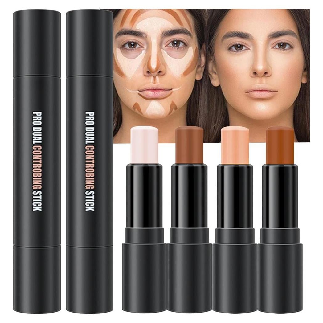 Set de Maquillaje Contorno 2 en 1 evpct - 4 Colores