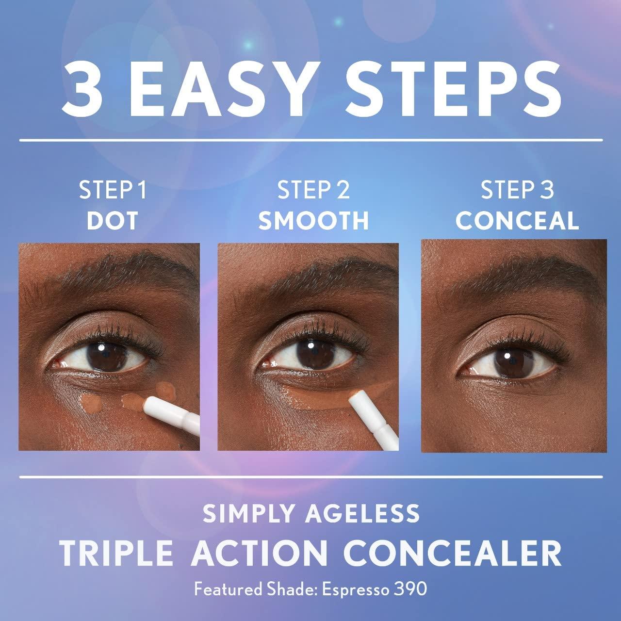 Corrector Triple Acción Covergirl Simply Ageless Claro 6.8g