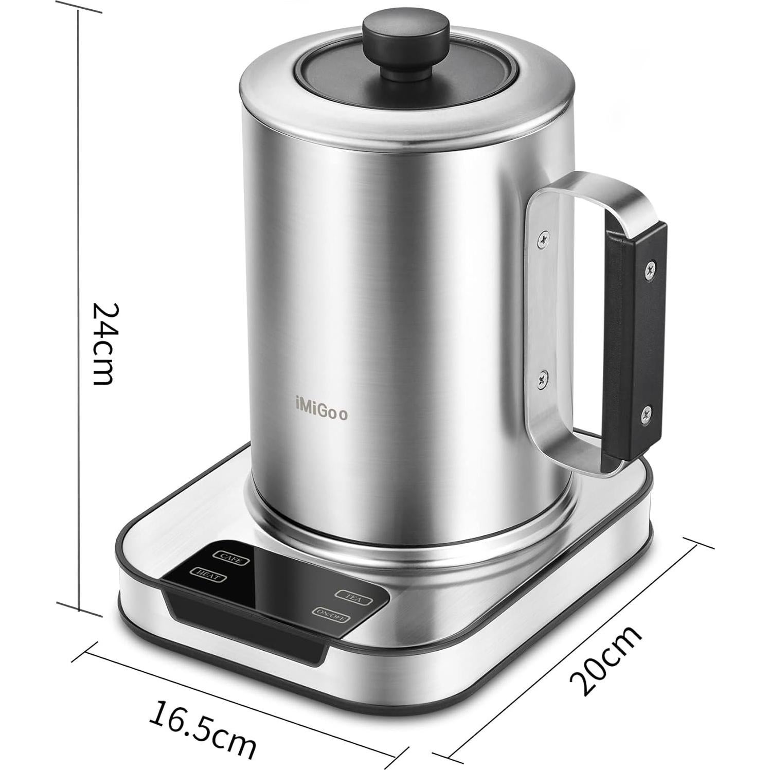 Cafetera Percoladora iMiGoo MG-W03A 24oz Acero Inoxidable