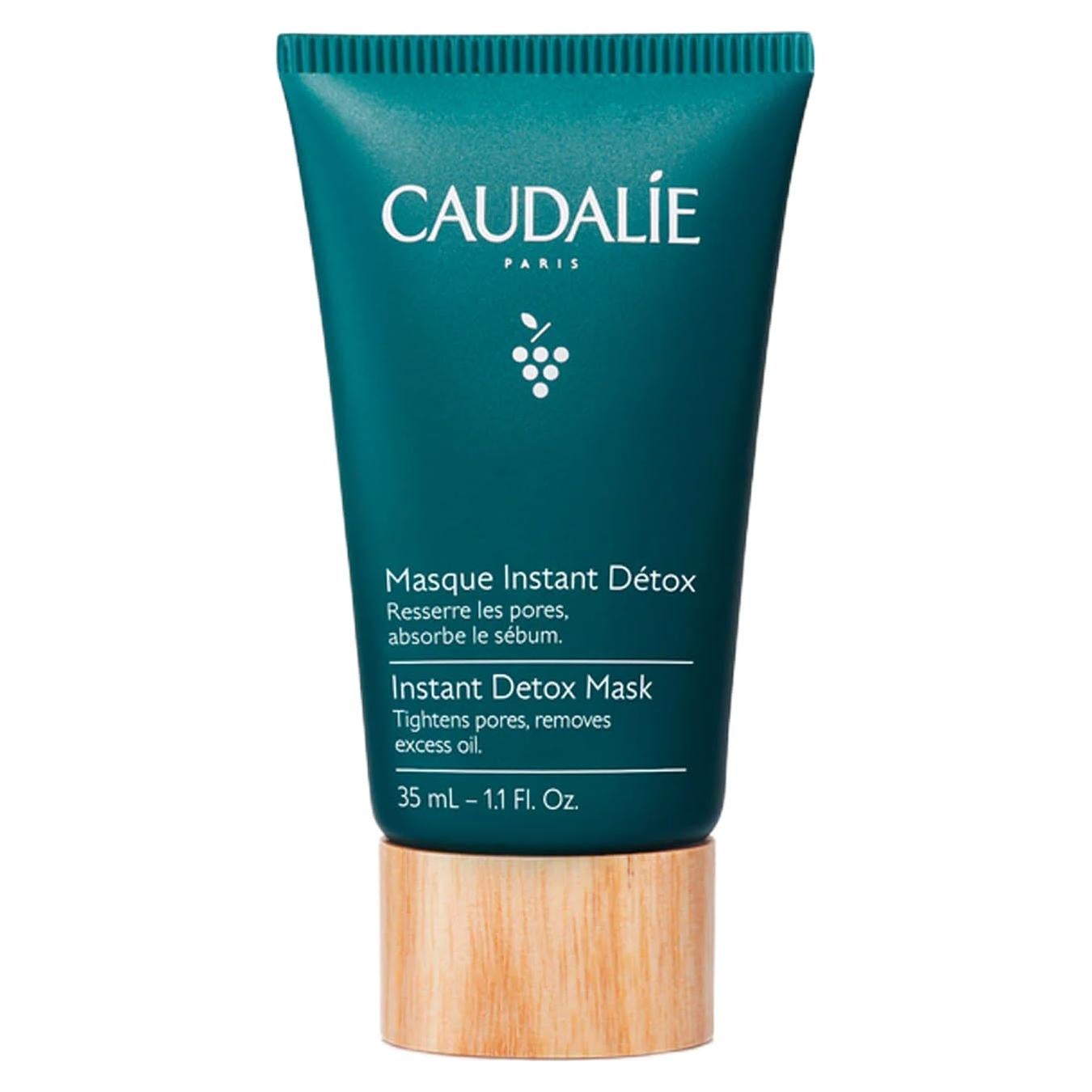 Máscara Detox Instantánea Caudalie 35 mL - Minimiza Poros