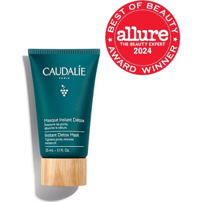 Máscara Detox Instantánea Caudalie 35 mL - Minimiza Poros