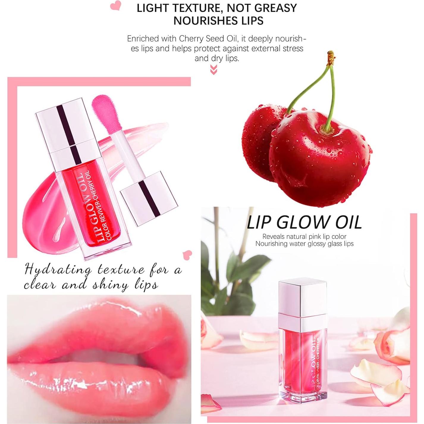 Aceite Labial Hidratante Alisesun 6ml Rojo Cereza