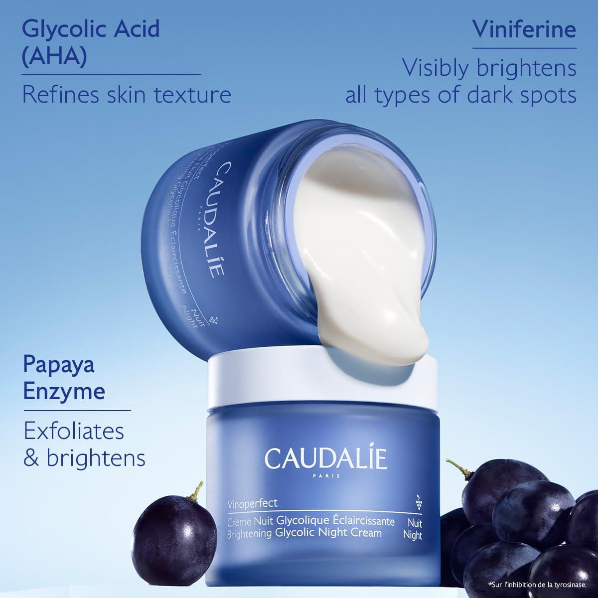 Crema Nocturna Aclaradora Caudalie Vinoperfect 50 mL