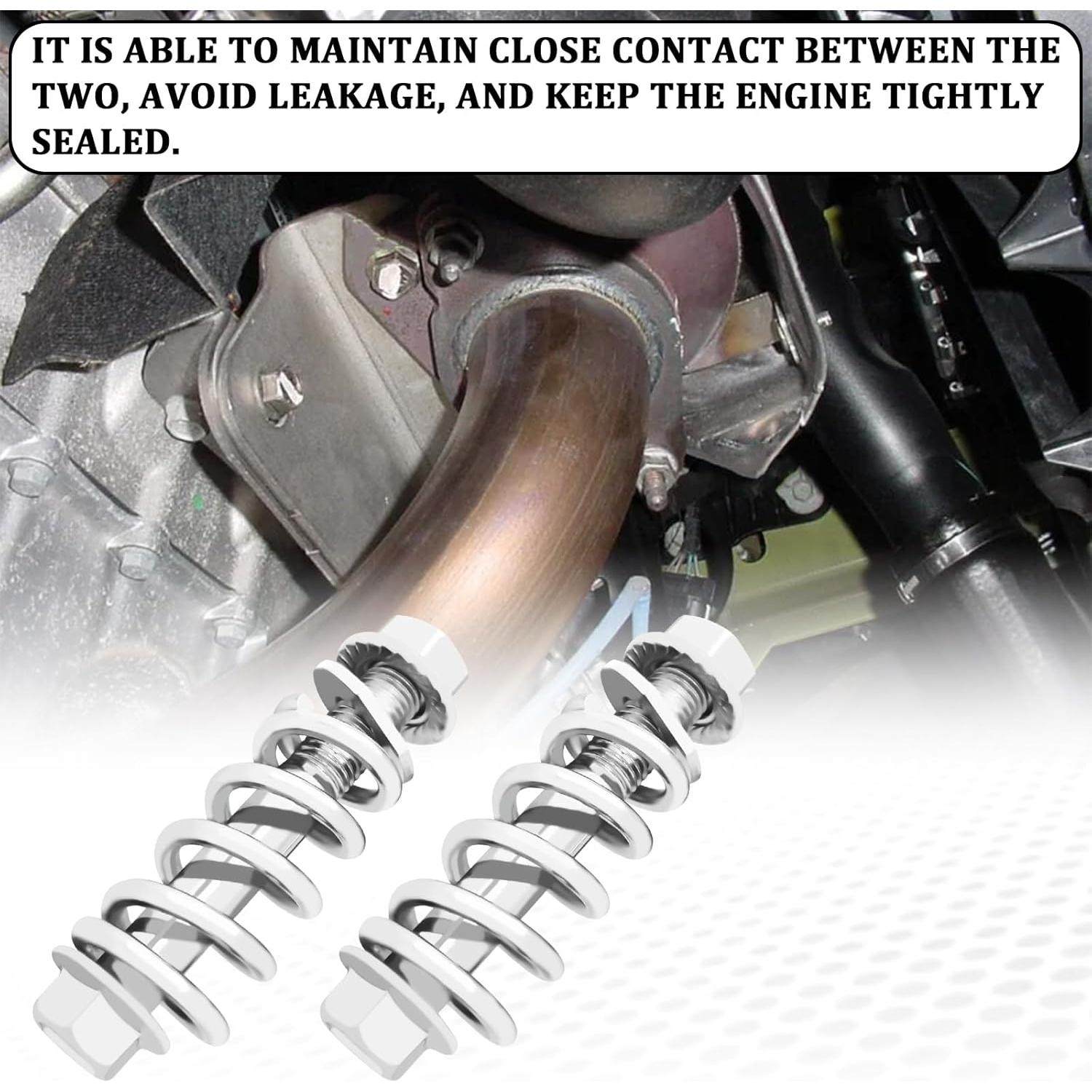 Kit de Válvula de Control de Escape HHZL 2 Pcs Universal