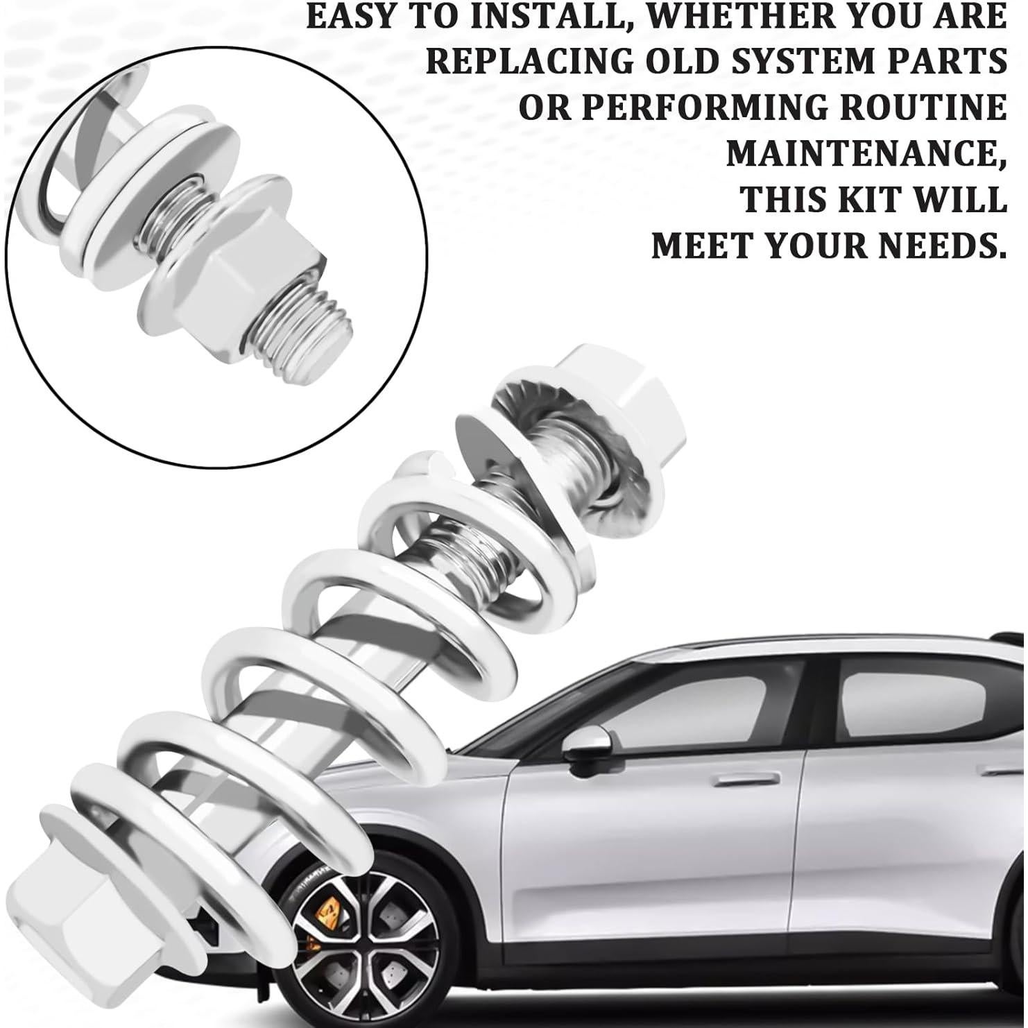 Kit de Válvula de Control de Escape HHZL 2 Pcs Universal