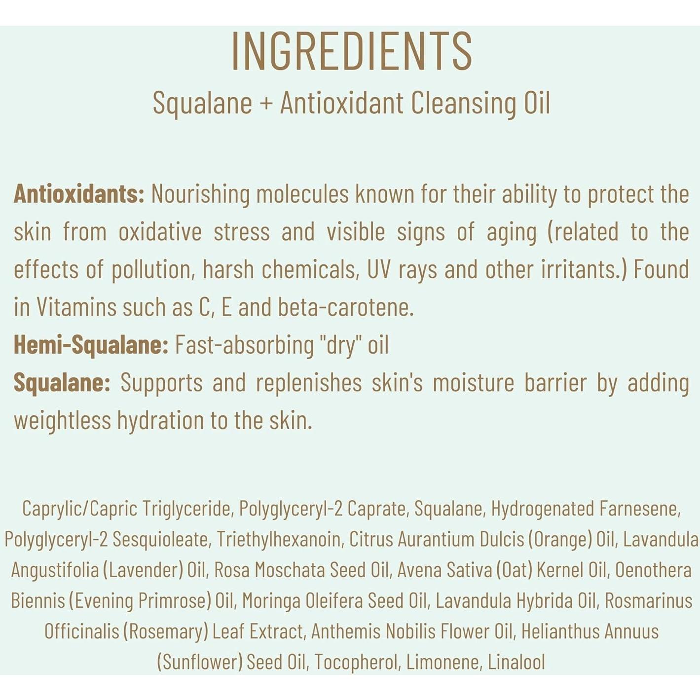 Aceite Limpiador Antioxidante BIOSSANCE 200 ml - Hidratante