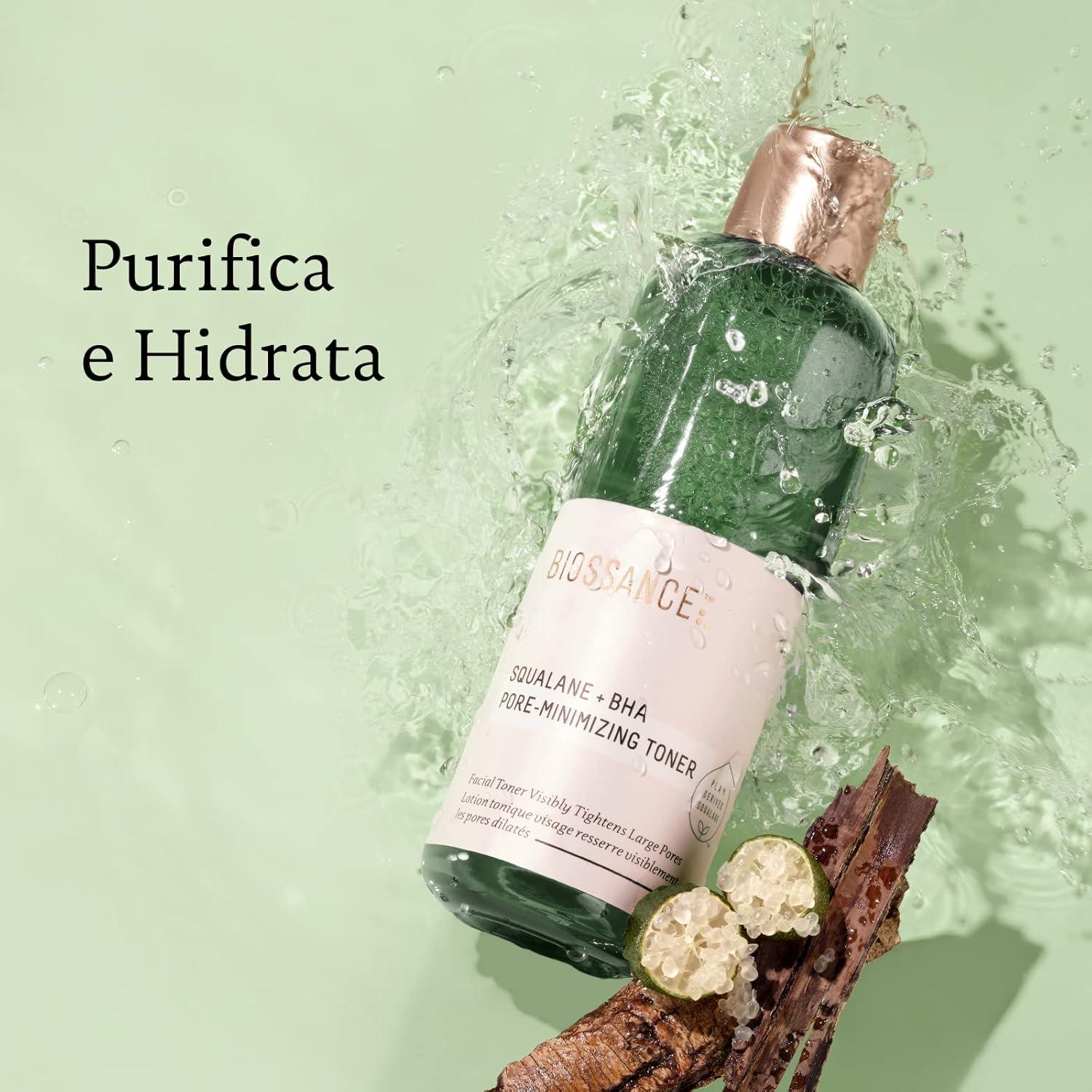 Tónico Facial Biossance Esqualano 2% BHA 133.2 ml - Hidratante y Exfoliante