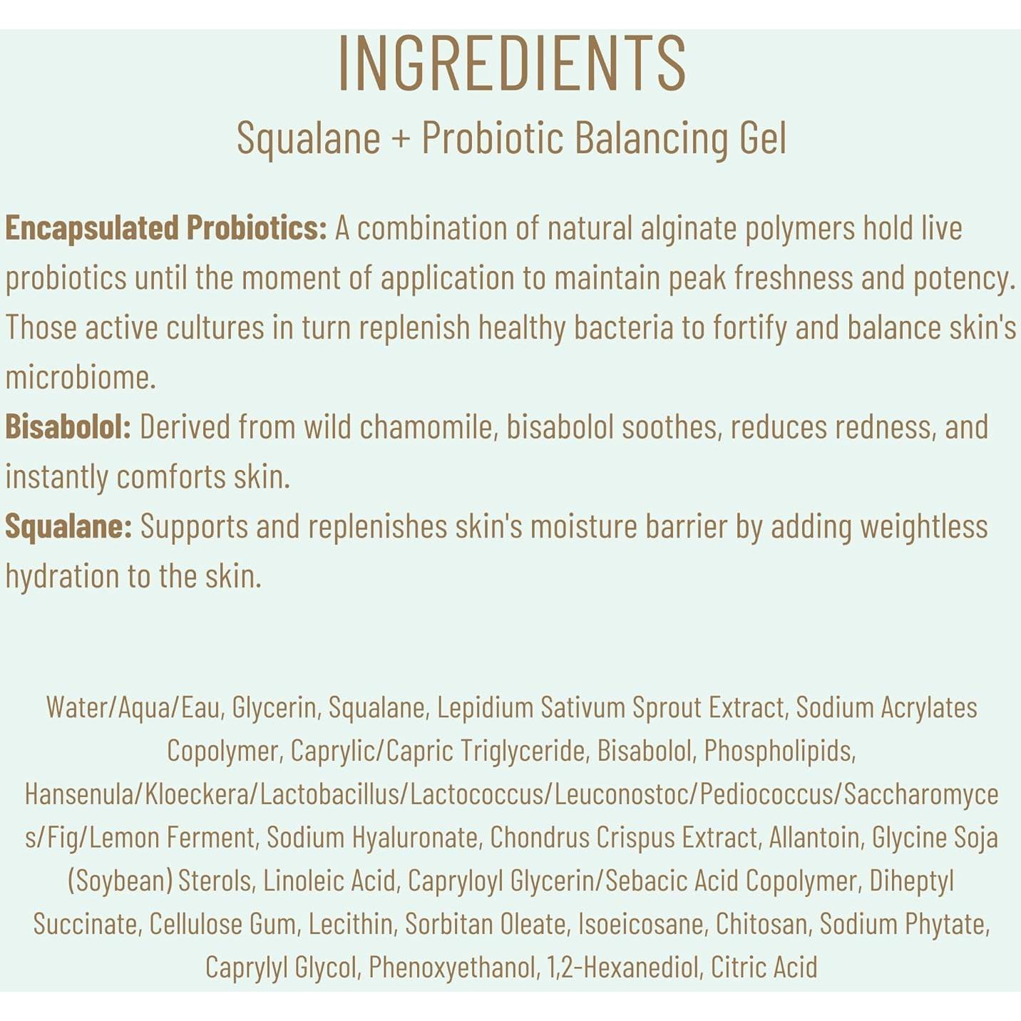 Gel Hidratante Facial Biossance Squalano 47.9 g - Piel Grasa