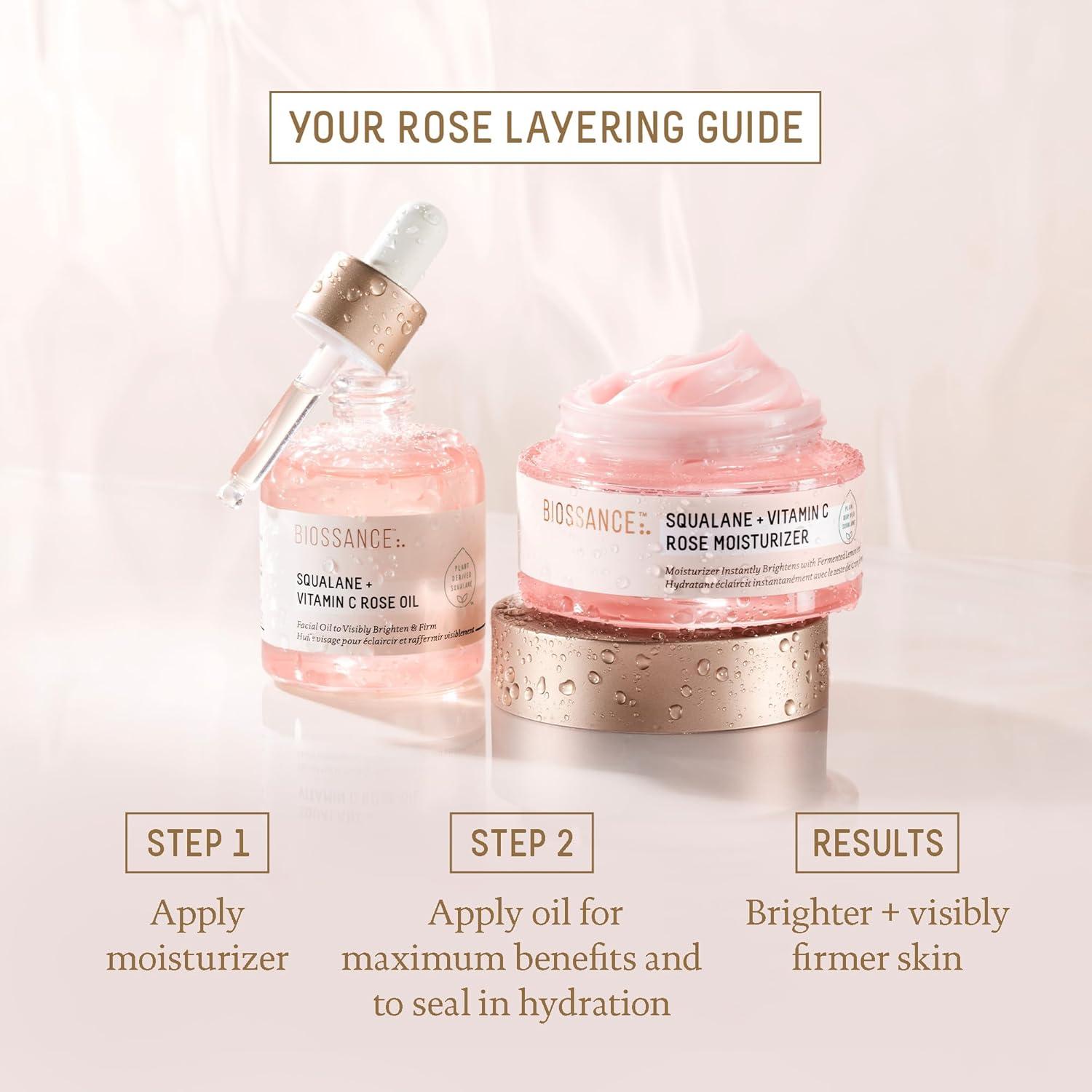 Crema Hidratante Facial BIOSSANCE Squalano Vitamina C 49.9 ml