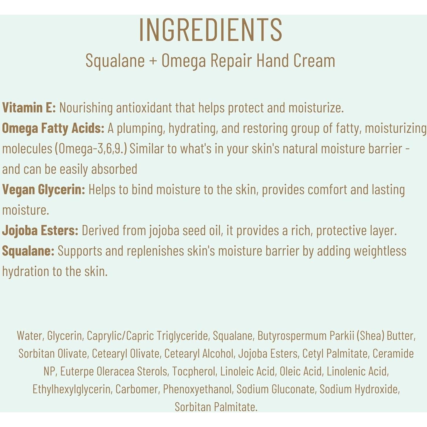 Crema de Manos Biossance Squalane Omega 70.87 g - Hidratante