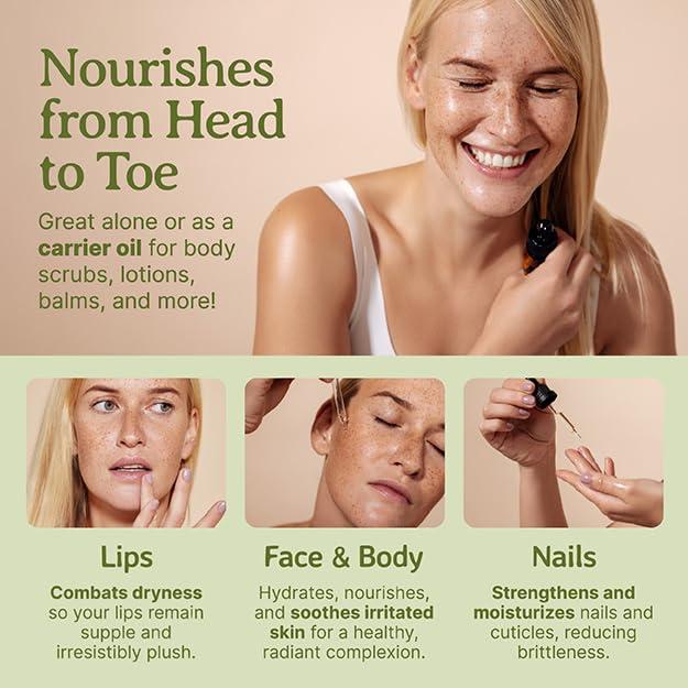 Aceite de Esqualano Orgánico Bella Terra 236.6 ml - Hidratante Piel