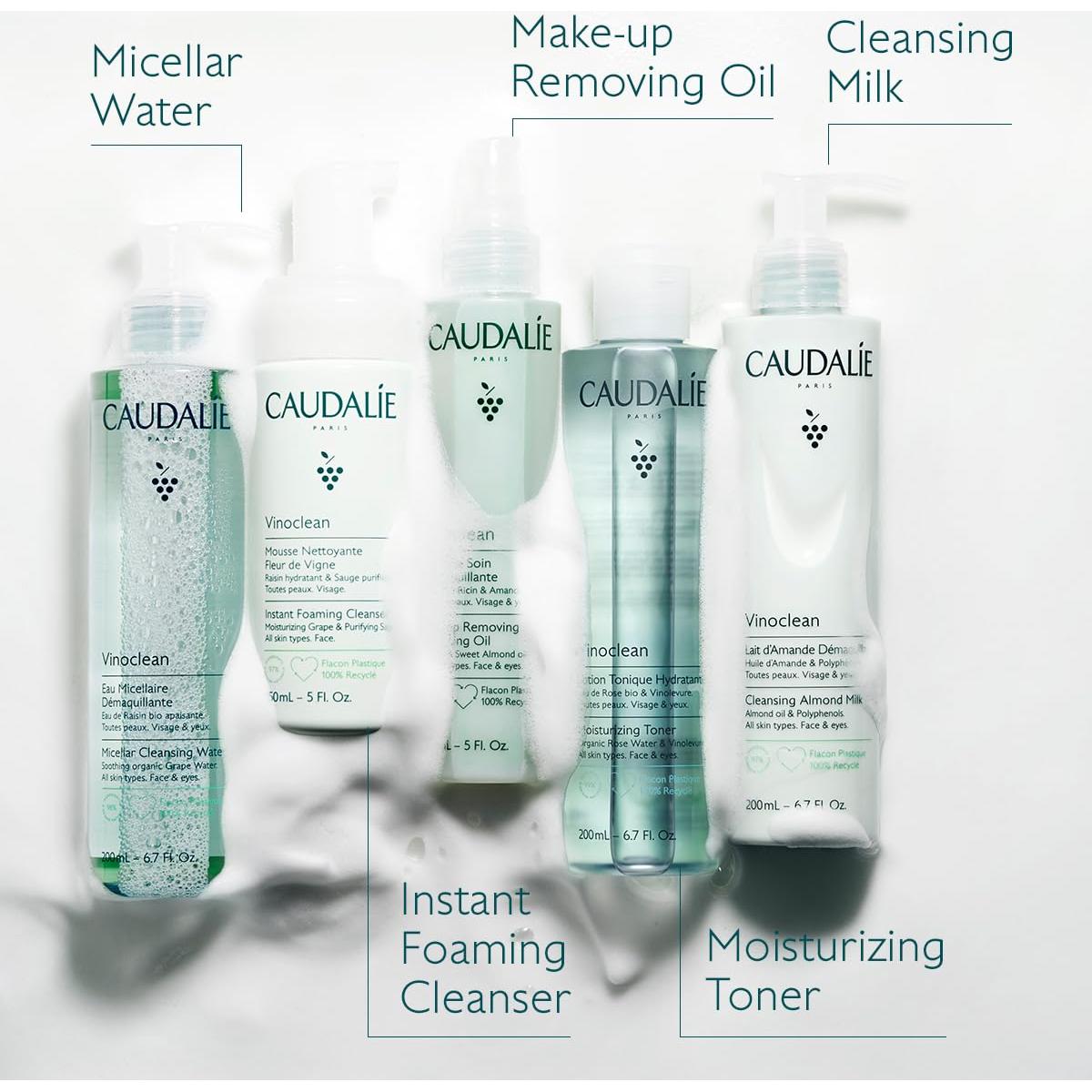 Agua Micelar Limpiadora Caudalie Vinoclean 200 mL