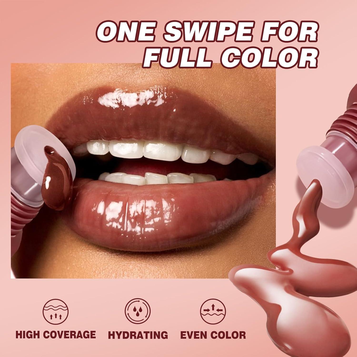 Suero Labial Tinteado BAISEN DIARY Chocolate Hidratante