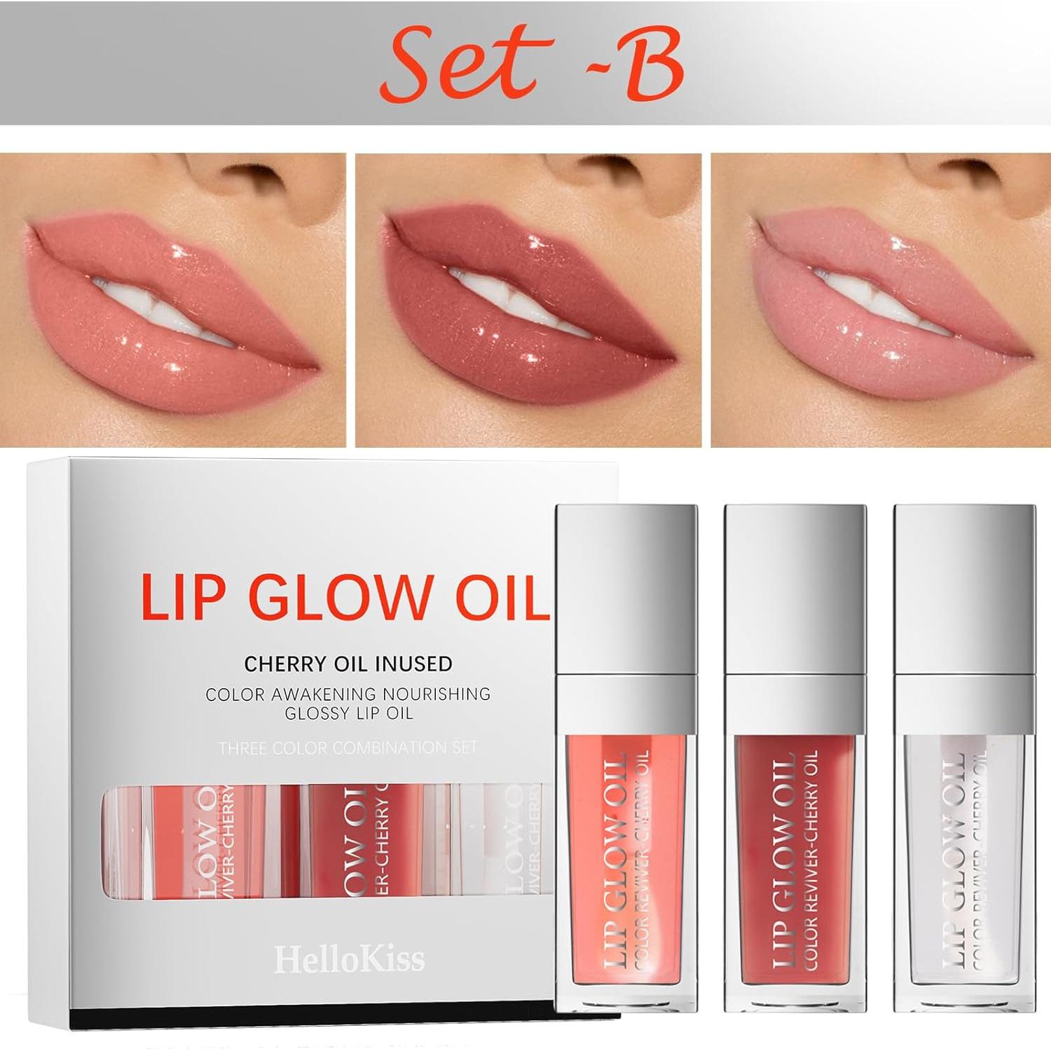 Aceite Labial Voluminizador 3 Colores Loobexery 105g