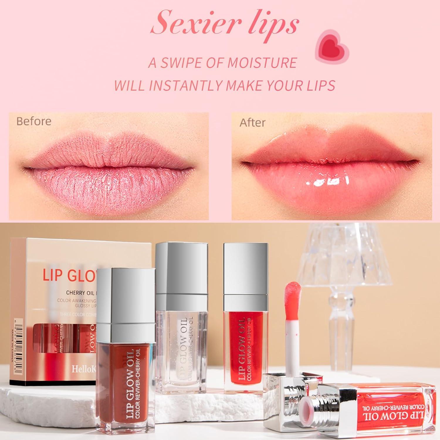 Aceite Labial Voluminizador 3 Colores Loobexery 105g