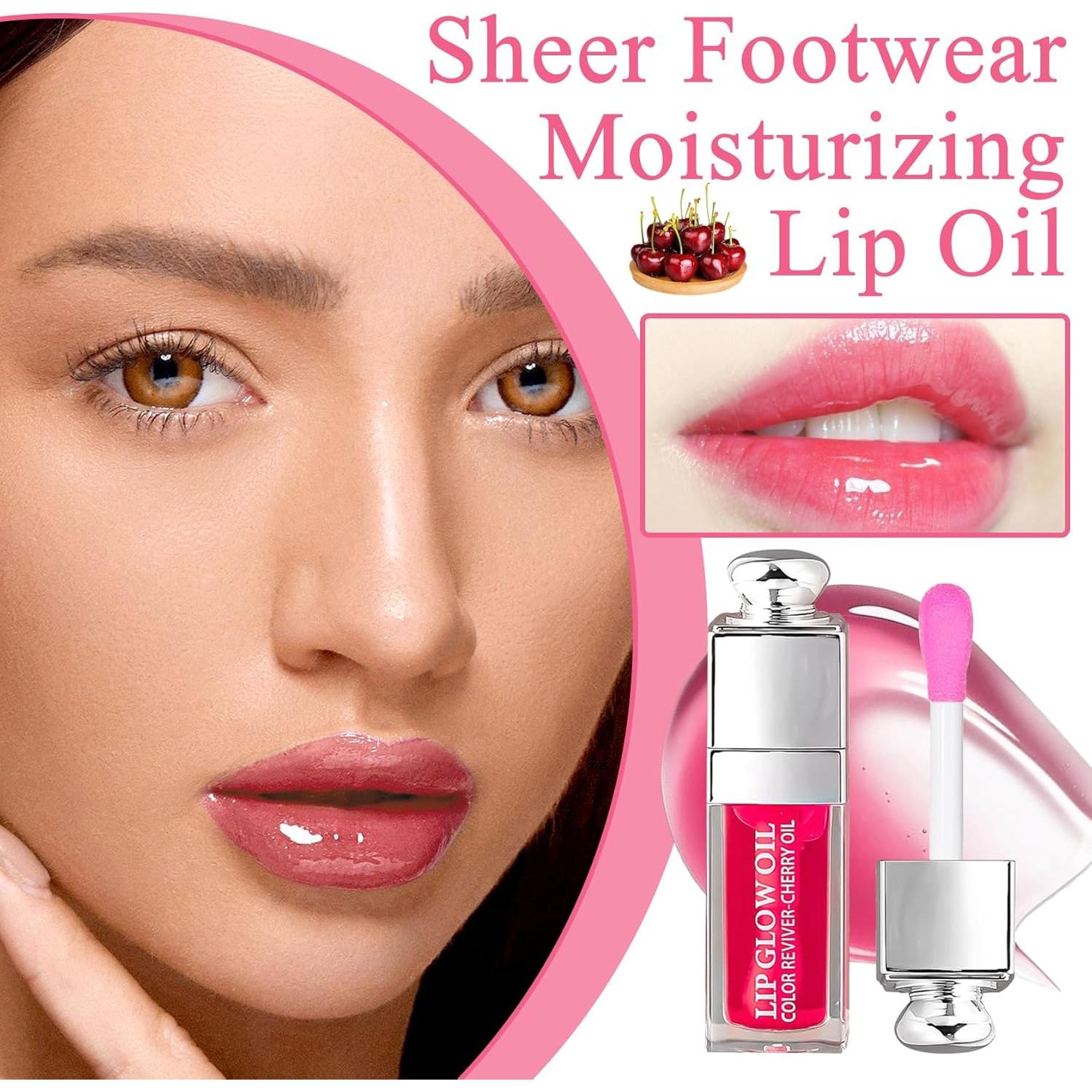 Brillo Labial Voluminizador PPDanYiDi 2Pcs Hidratante