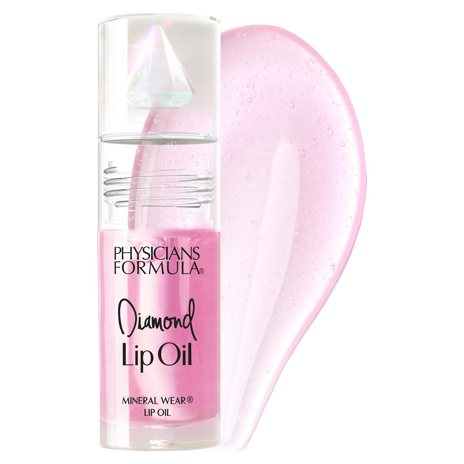 Aceite de Labios Mineral Wear Diamond Physicians Formula - Brillo Rosa