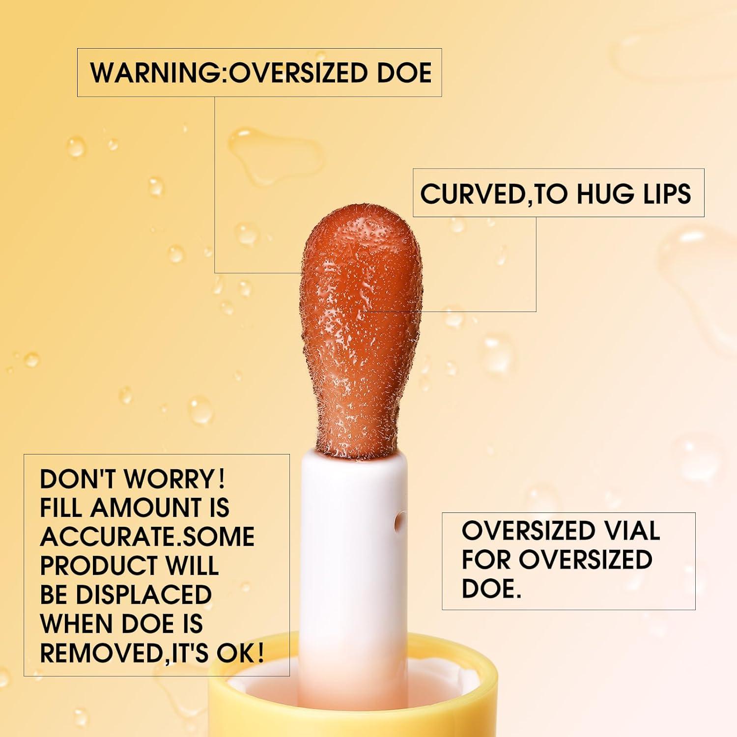 Aceite de Labios LANGMANNI con Ácido Hialurónico 32g Tinte Chocolate