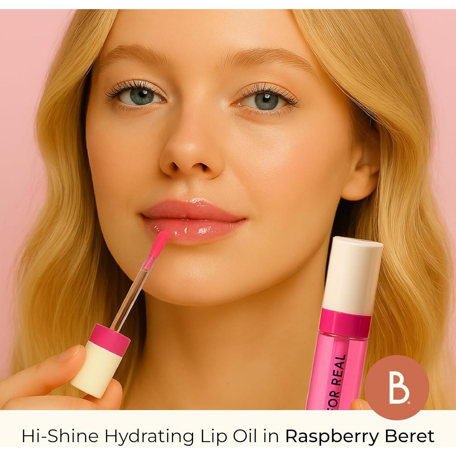 Revitalizador Labial Hi-Brillo Beauty for Real - Boina Frambuesa