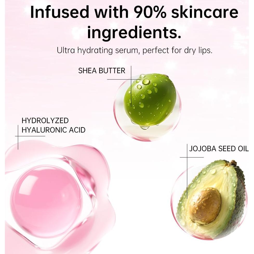 Brillo Labial Catkin C02 Diamante Rosa 3.5 ml - Hidratante y Voluminizador