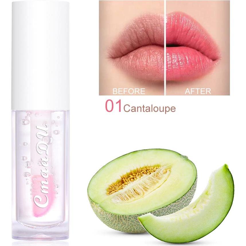 Juego de 6 Aceites Hidratantes para Labios YIBABY - Brillo Frutal