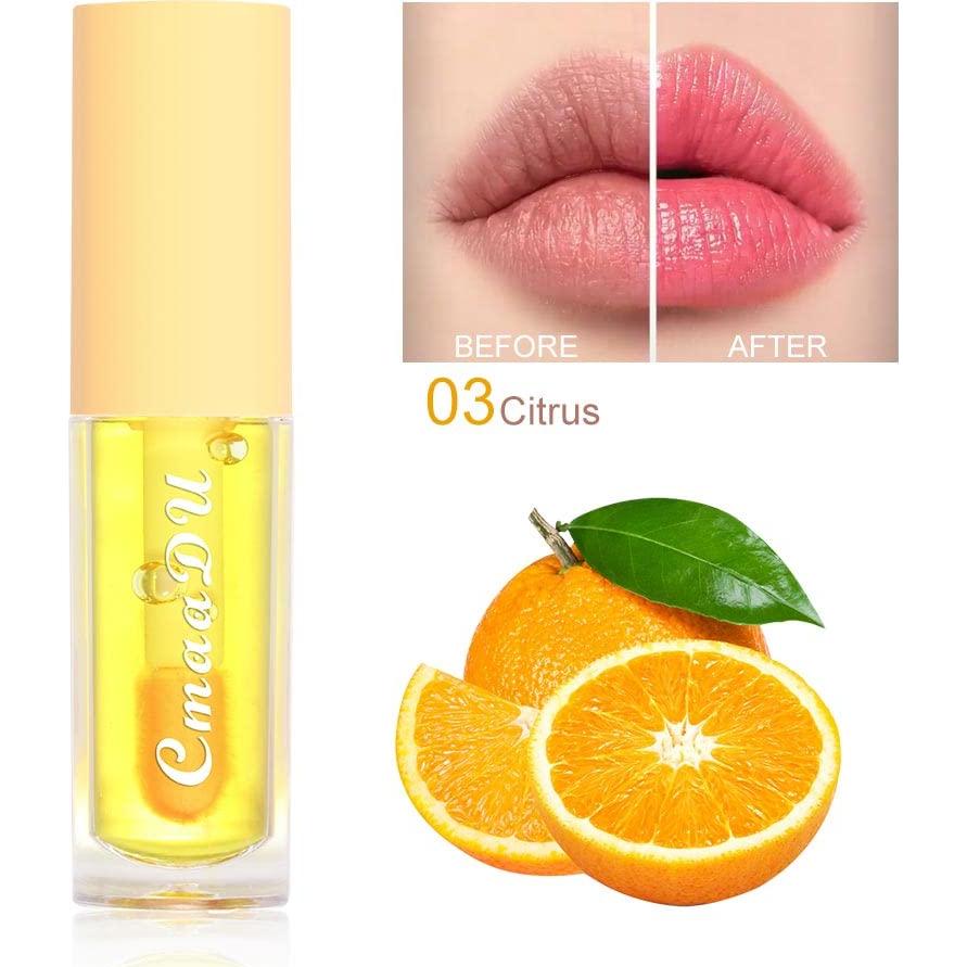 Juego de 6 Aceites Hidratantes para Labios YIBABY - Brillo Frutal