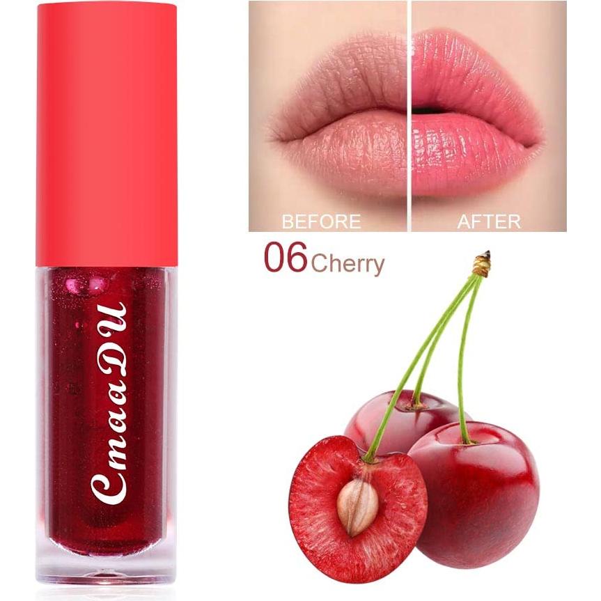 Juego de 6 Aceites Hidratantes para Labios YIBABY - Brillo Frutal