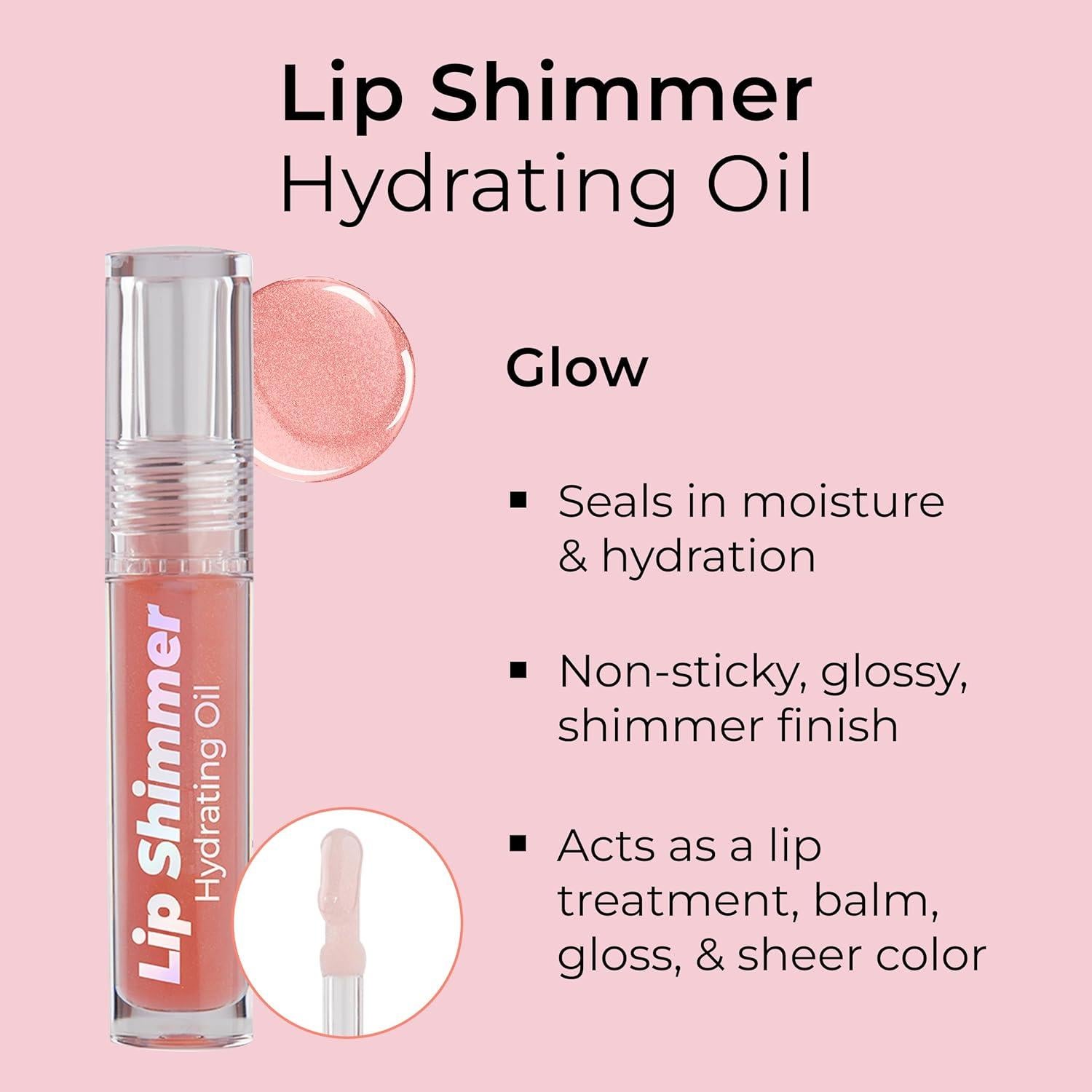 Aceite Hidratante Labial MCoBeauty Glow - Brillo Espumoso 17.86g