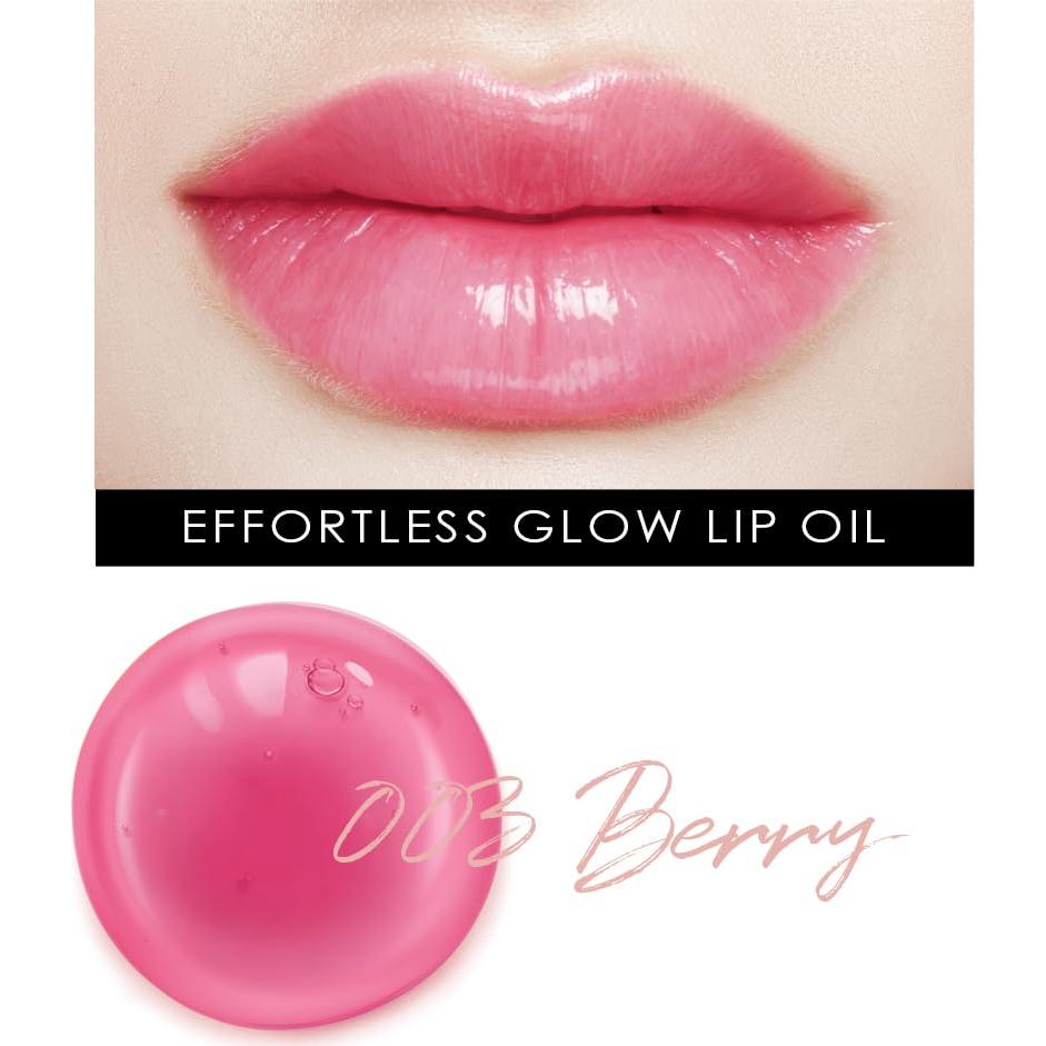 Aceite Labial Effortless Glow 003 Berry - Hidratante y Voluminizador 5ml
