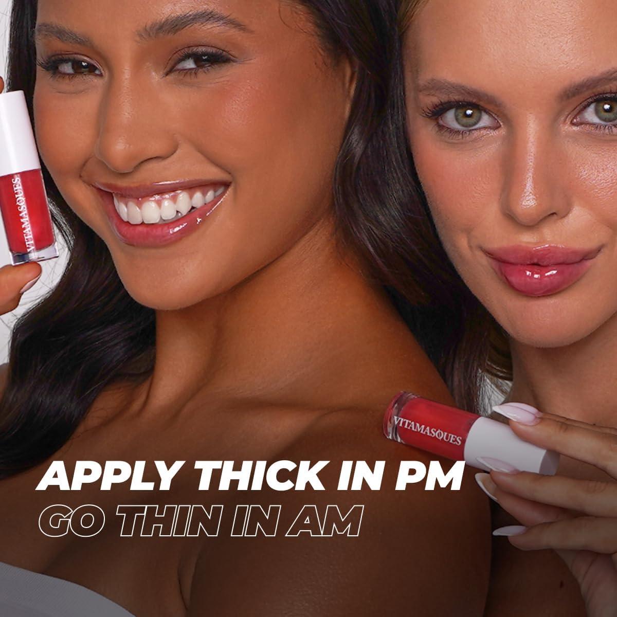 Aceite Labial Hidratante Vitamasques Sandía 5 ml - No Pegajoso