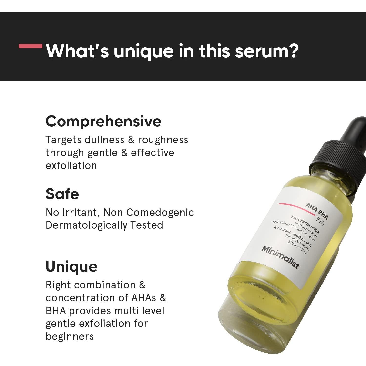 Sérum Exfoliante 10% AHA/BHA Uprising Science 30 ml